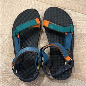Teva Kids Sandals - Black, Blue, Green, and Orange